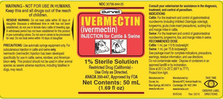 Ivermectin Injection 1% (50ml)