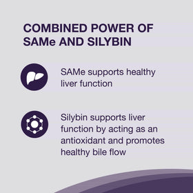 Nutramax Denamarin Liver Health Supplement for Medium Dogs - With S-Adenosylmethionine (SAMe) and Silybin - 0