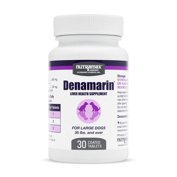 Denamarin for Large Dogs (beige tablet, bottle)