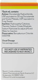 Dorzolamide-Timolol Ophthalmic Solution (10ml)