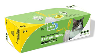 Van Ness Large Drawstring Cat Litter Pan Liners