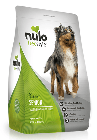 Nulo FreeStyle Grain Free Trout & Sweet Potato Senior Recipe Dry Dog Food