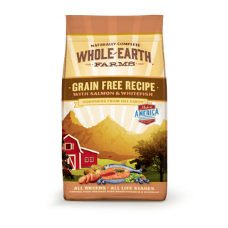 Whole Earth Farms Grain Free Recipe Salmon and Whitefish Dry Dog Food