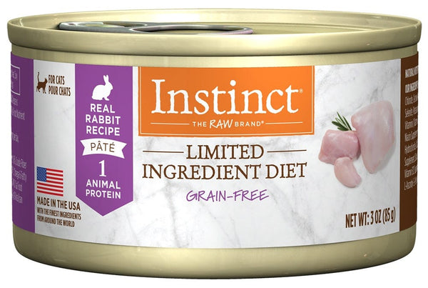 Instinct Grain Free LID Rabbit Canned Cat Food
