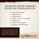 FullBucket Equine Probiotic Pellets (30 Servings)-3