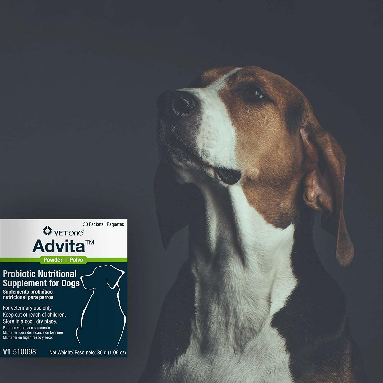 Advita Probiotic Supplement for Dogs (30 packets)