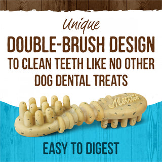 Merrick Fresh Kisses Dog Dental Treats With Mint Breath Strips Dog Treats for Small Breeds