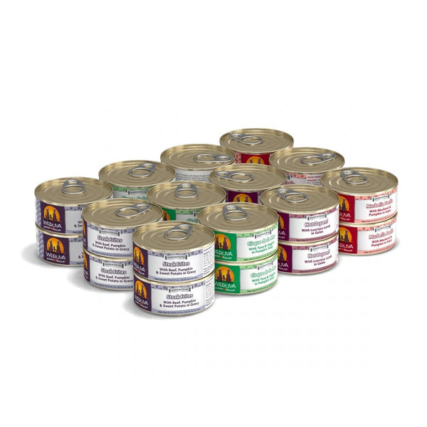 Weruva Classic Chicken Free, Just 4 Me Canned Dog Food Variety Pack