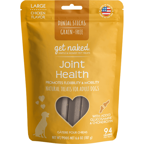 N-Bone Get Naked Grain Free Joint Health Dental Chew Dog Treats