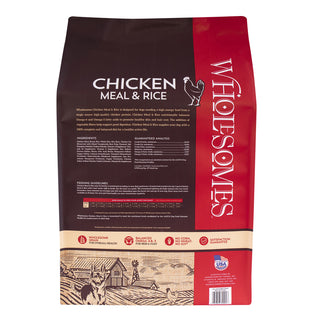 SPORTMiX Wholesomes Chicken Meal & Rice Recipe Dry Dog Food