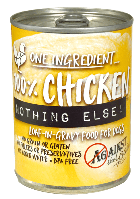 Against the Grain Nothing Else Grain Free One Ingredient 100% Chicken Canned Dog Food