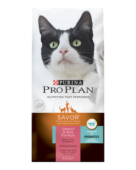 Purina Pro Plan Savor Salmon & Rice Formula Adult Dry Cat Food