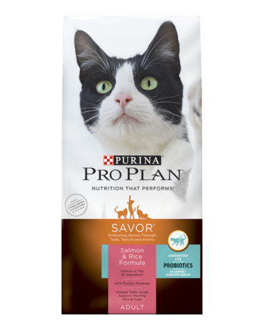 Purina Pro Plan Savor Salmon & Rice Formula Adult Dry Cat Food