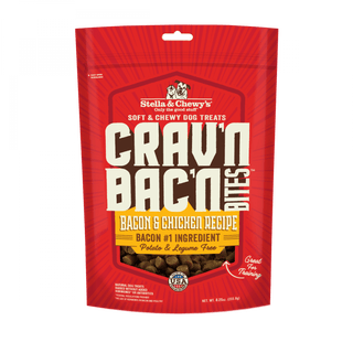 Stella & Chewy's Crav'n Bac'n Bites Bacon & Chicken Recipe Dog Treats