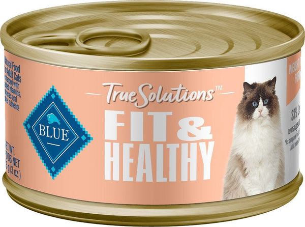 Blue Buffalo True Solutions Fit & Healthy Weight Control Formula Adult Wet Cat Food