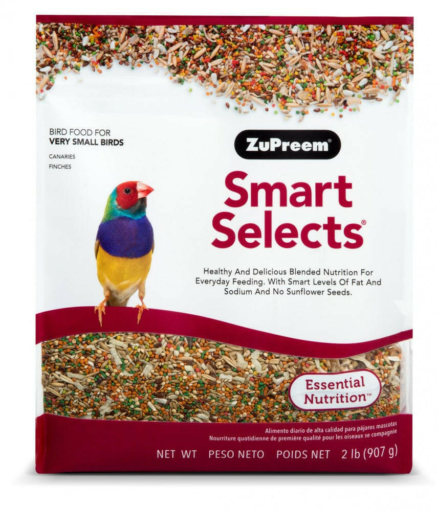 Zupreem Smart Selects Food for Very Small Birds