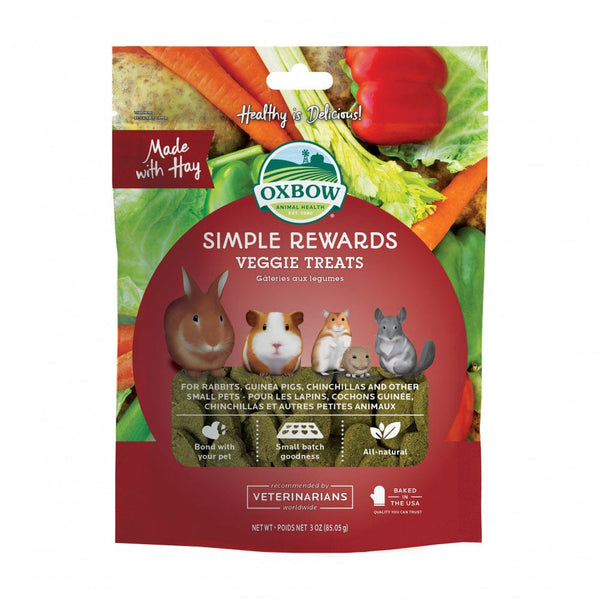 Oxbow Animal Health Simple Rewards Veggie Treats