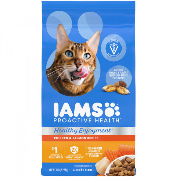 Iams Healthy Enjoyment Chicken & Salmon