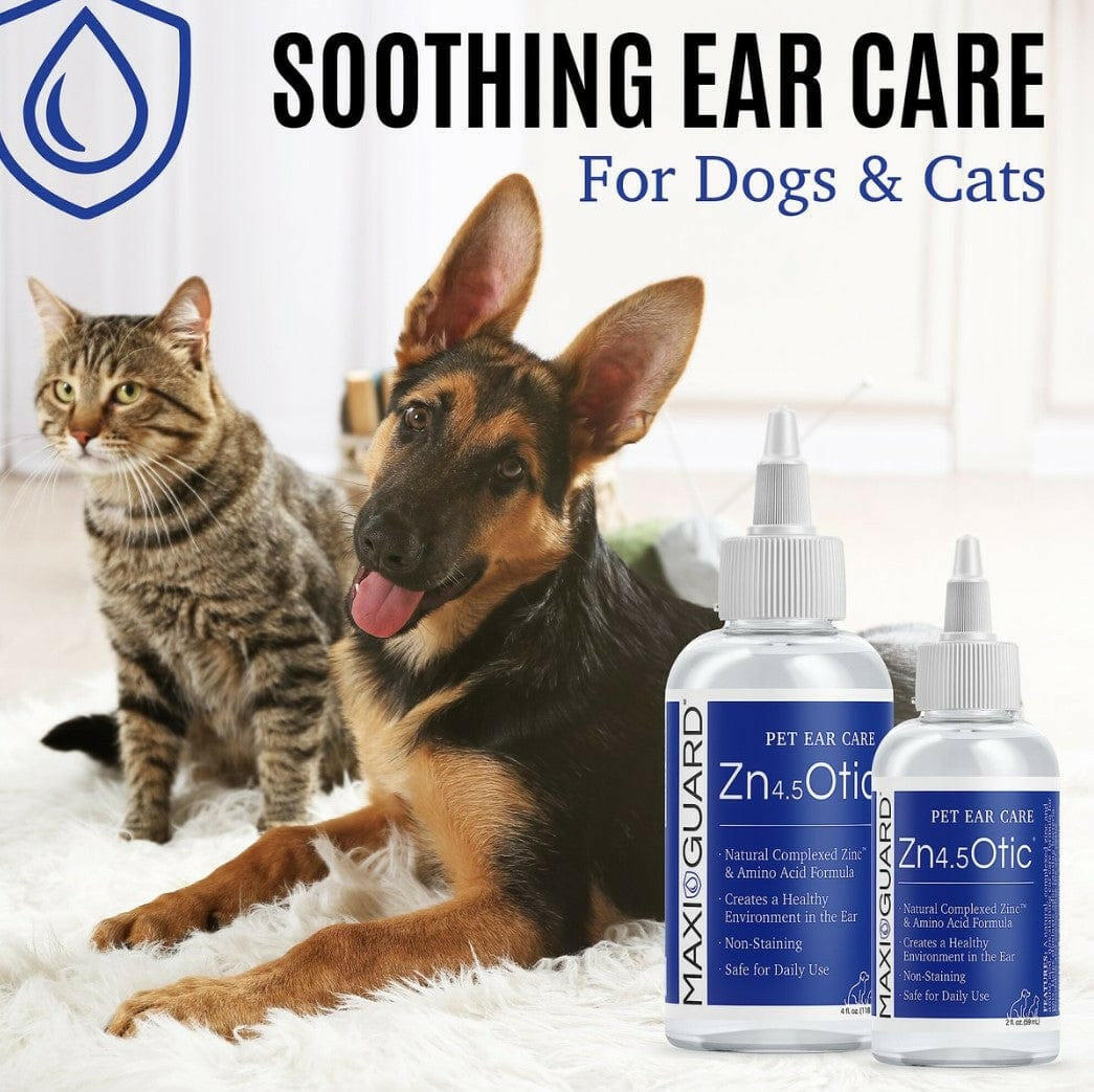 MAXI/GUARD Zn4.5 Otic Natural Ear Care Solution with Complexed Zinc