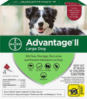 Advantage II Flea Control for Large Dogs (21-55 lbs) Red Box