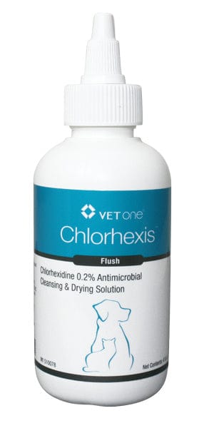 Chlorhexis Flush Antimicrobial Cleansing & Drying Solution (4 oz)