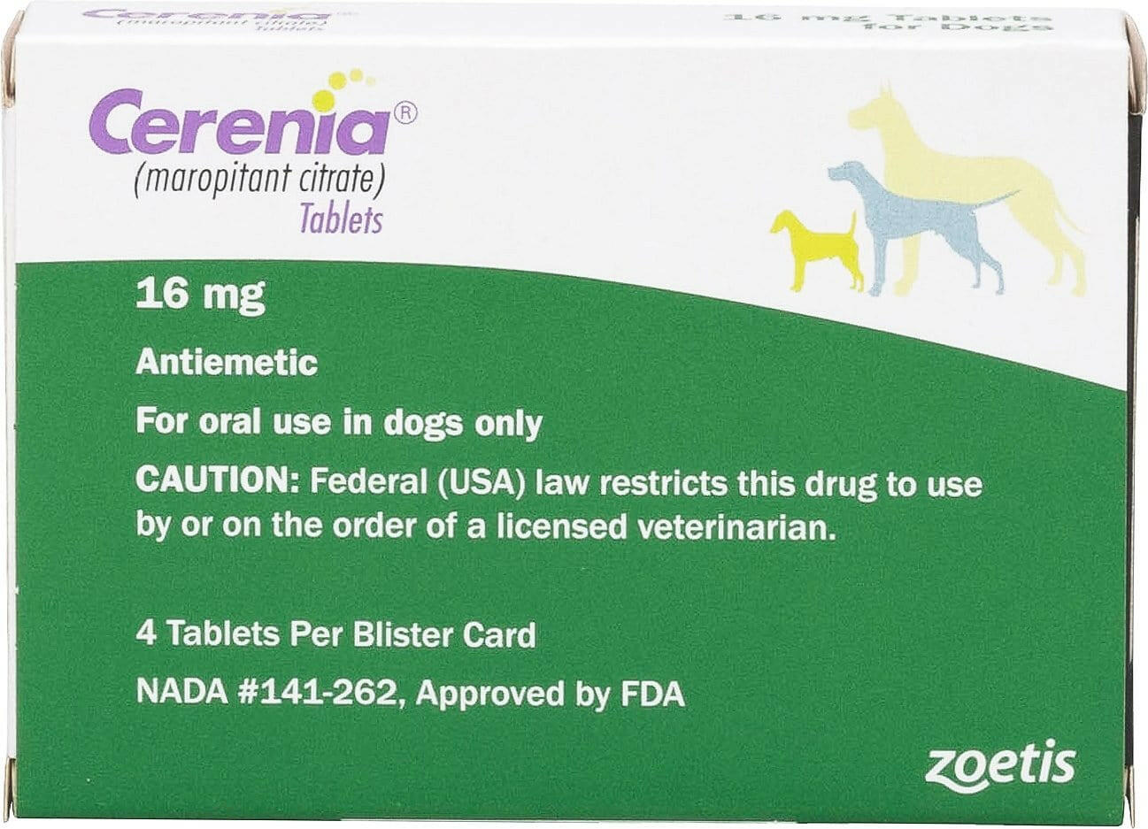 Cerenia Tablets - 16mg (4 tablets)