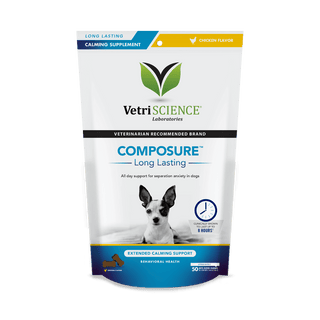 VetriScience Composure Long Lasting Calming Supplement for Dogs (90 soft chews)