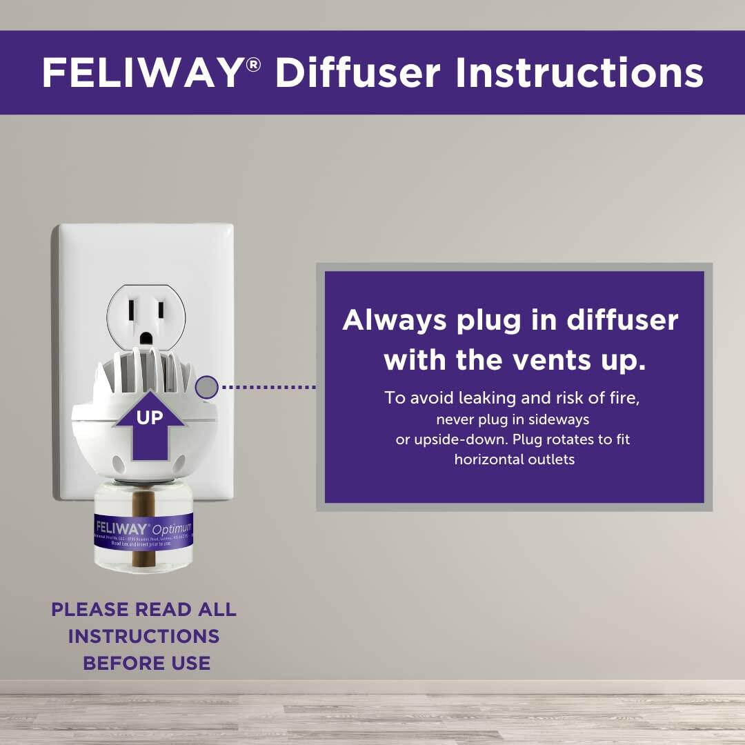 Feliway Optimum Enhanced Diffuser Refill for Cats