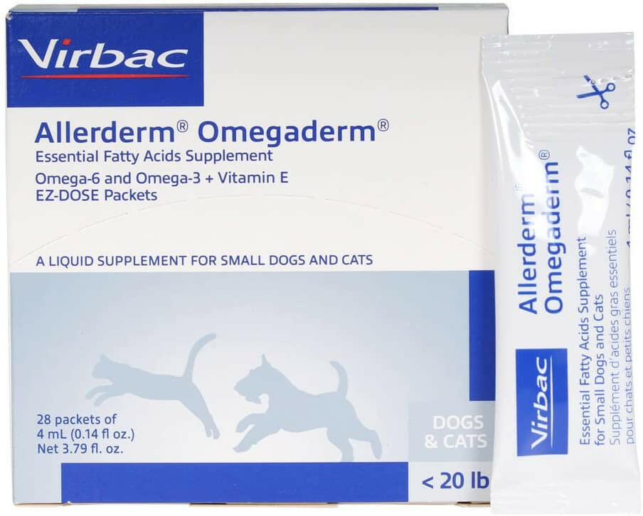 Omegaderm EZ-Dose for Cats and Small Dogs (28 packets)