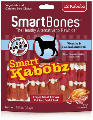 SmartBones Kabobz Dog Treat (12 count)