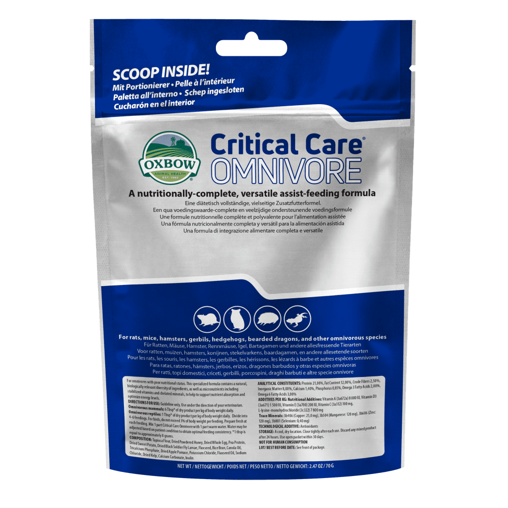 Oxbow Animal Health Critical Care Omnivore - 0