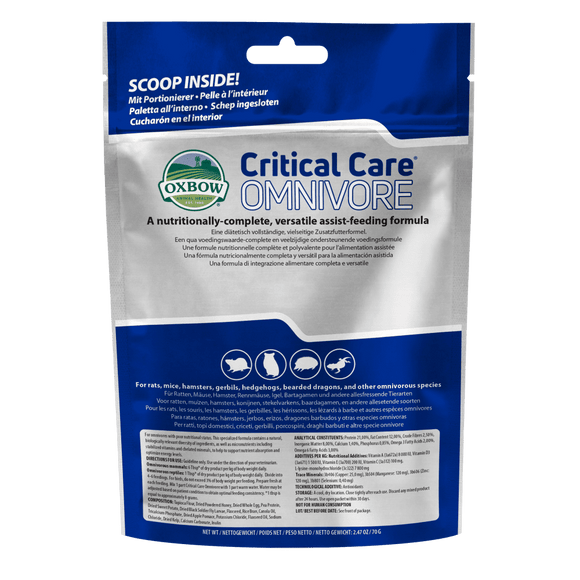 Oxbow Animal Health Critical Care Omnivore