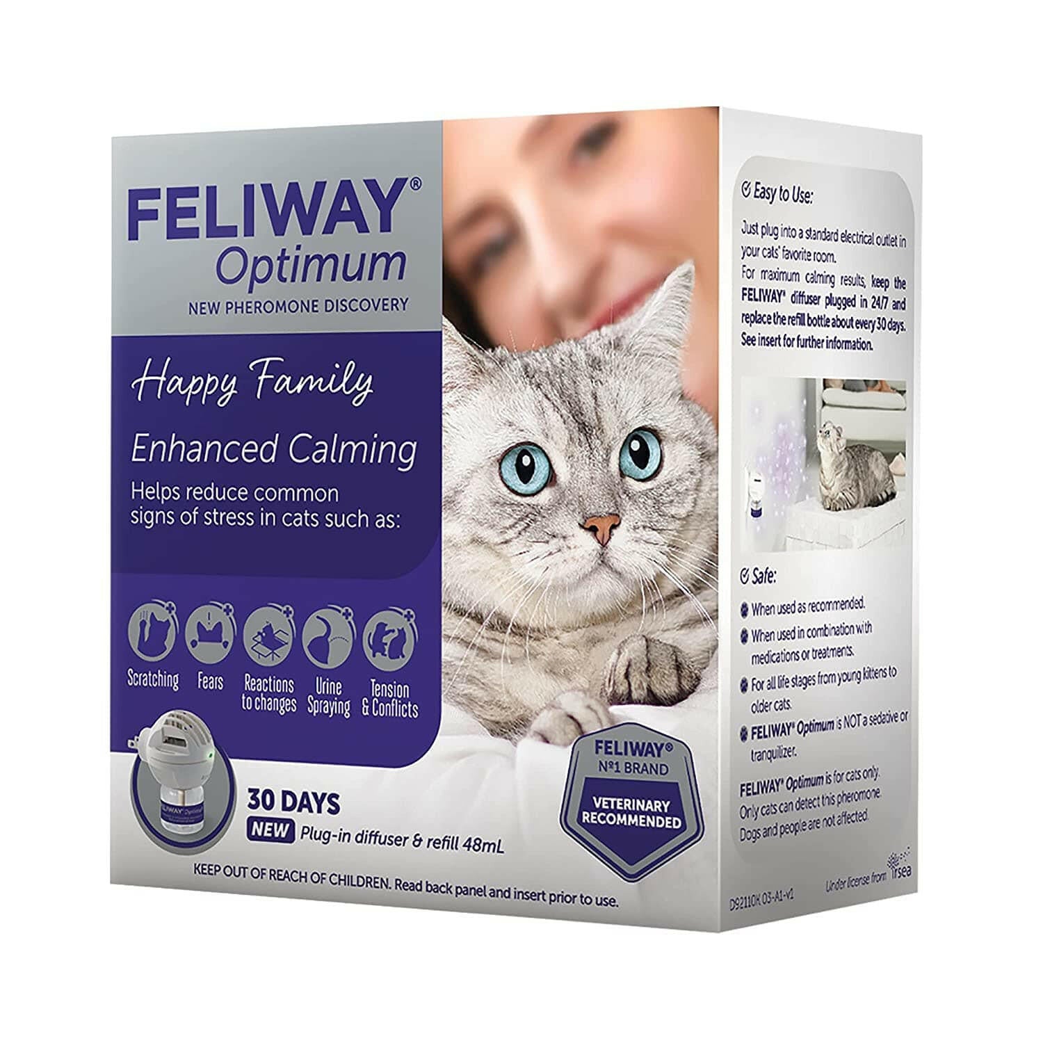 Feliway Optimum Enhanced 30 Day Starter Kit for Cats