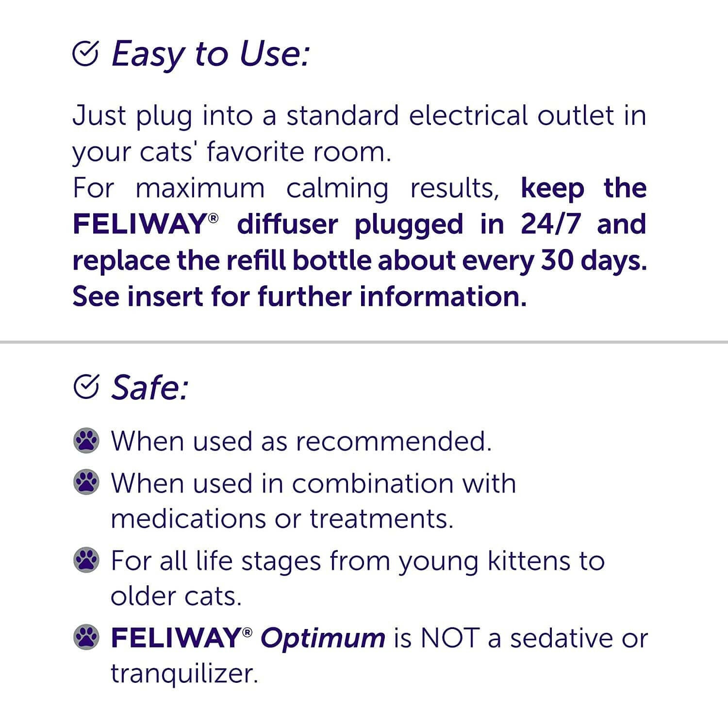 Feliway Optimum Enhanced Diffuser Refill for Cats