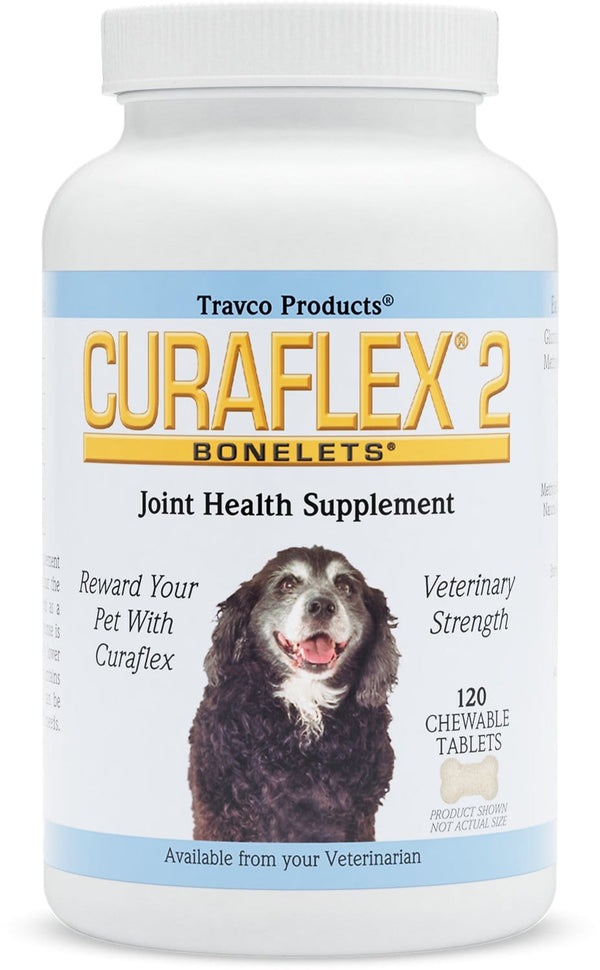 Curaflex 2 Bonelets (120 chewable tablets)
