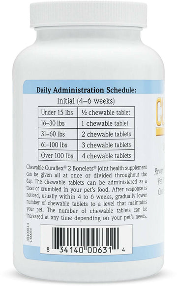 Curaflex 2 Bonelets (120 chewable tablets)