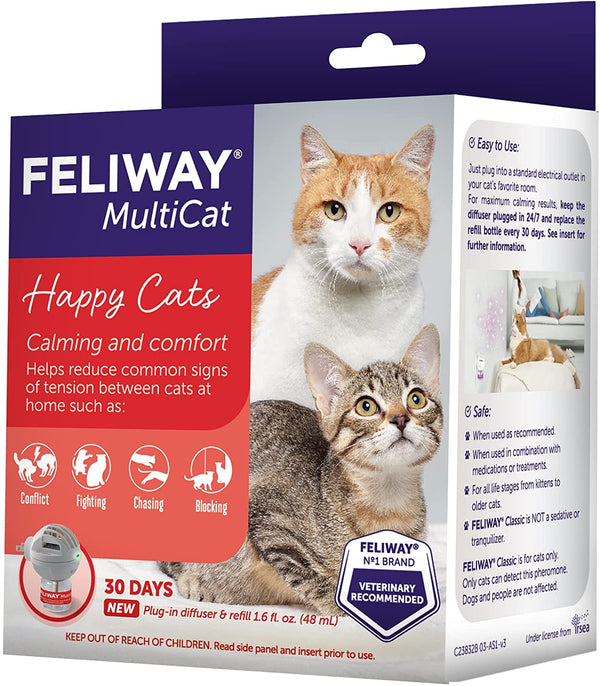 Feliway MultiCat 30 Day Starter Kit for Cats