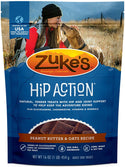 Zukes Hip Action Peanut Butter and Oats Dog Treats with Glucosamine and Chondroitin (16 oz)
