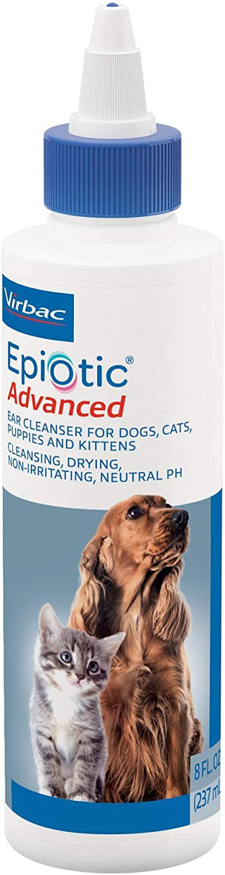 ECOSPAW Unscented Dog & Cat Ear Cleaner, 4-oz bottle 