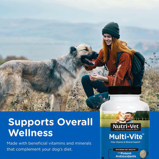 Nutri-Vet Multi-Vite Chewable Tablets for Dogs