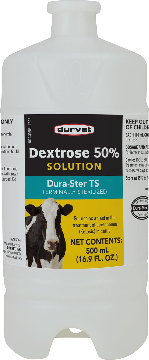 Durvet Dextrose 50% Sterile Solution 500mL