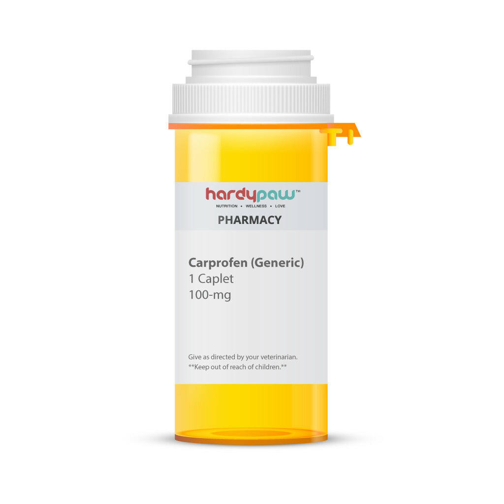 Carprofen (Generic) Caplets for Dogs, 100-mg