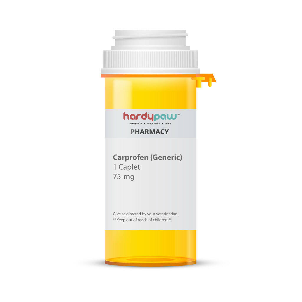 Carprofen Generic Caplets for Dogs 75mg