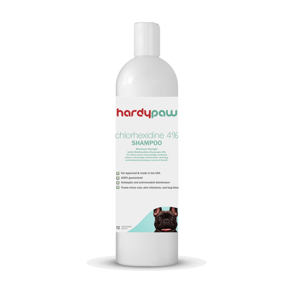 Hardy Paw Chlorhexidine 4% Shampoo 12 oz