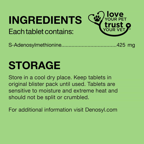 Denosyl® for Large Dogs 425 mg 90 Tablets 3-Pack