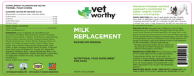Vet Worthy Milk Replacement Powder for Dogs 12 oz - 0