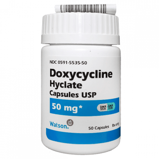 Doxycycline Hyclate 50mg (50 capsules)