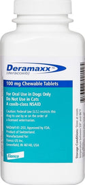 Deramaxx Chewable Tablets, 100mg