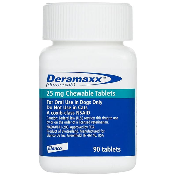 Deramaxx Chewable Tablets, 25mg