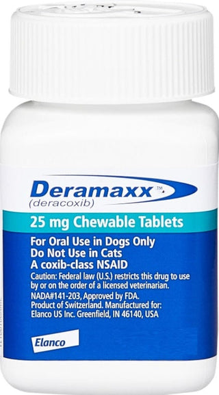 Deramaxx Chewable Tablets, 25mg